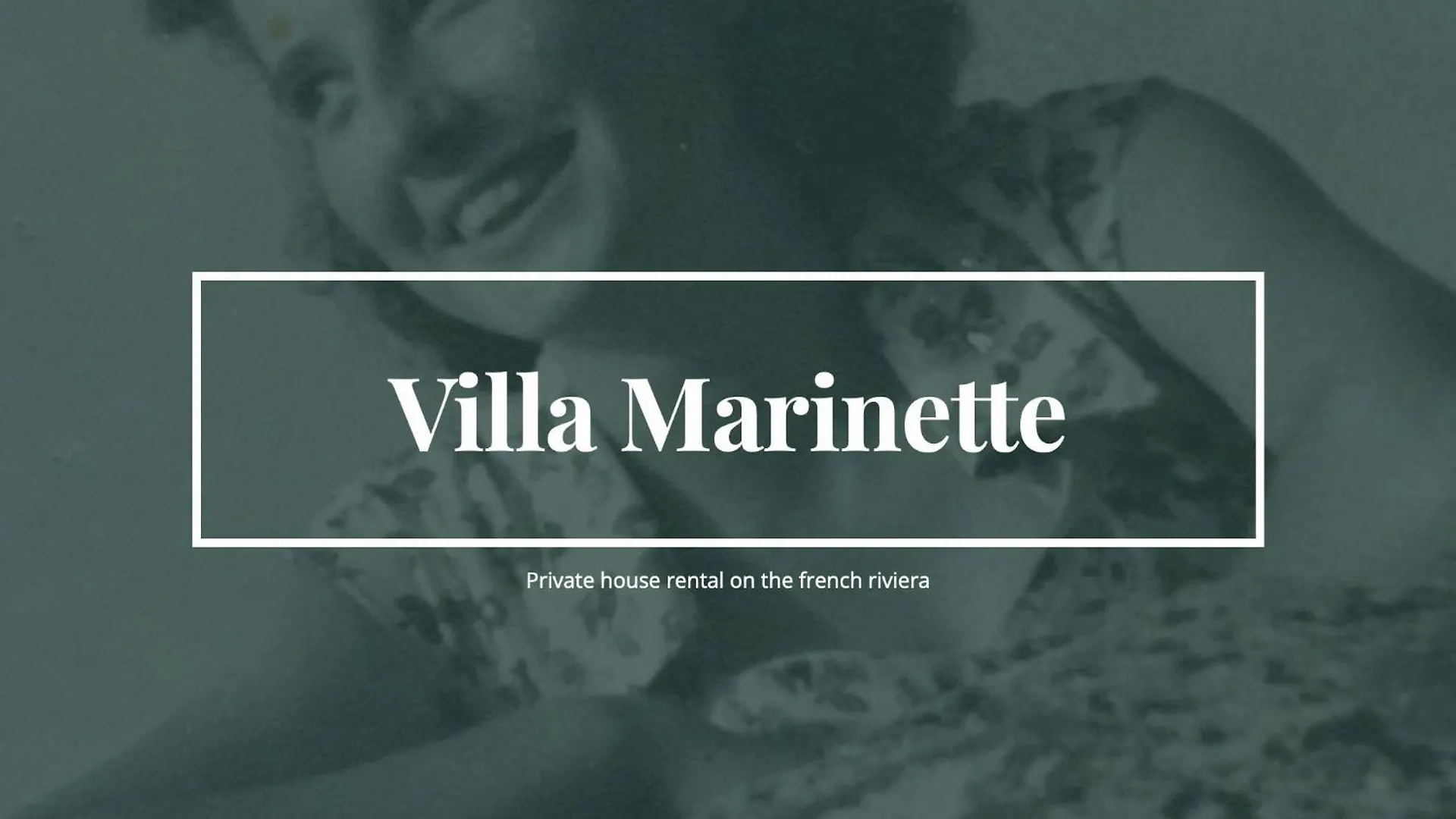 Holiday home Villa Marinette Juan-les-Pins