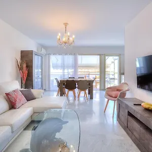 Le Sun-beach - Spacieux 3 Pieces Avec Parking A 400 M Des Plages De Juan-les-Pins